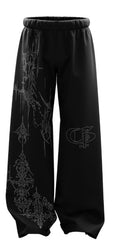 acid wash premium trousers