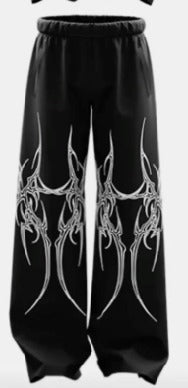 acid wash premium trousers